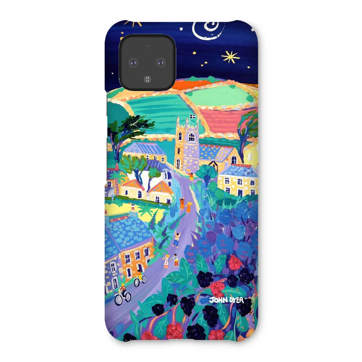 Snap Art iPhone Case. Zennor. Artist John Dyer. Cornwall Art Gallery