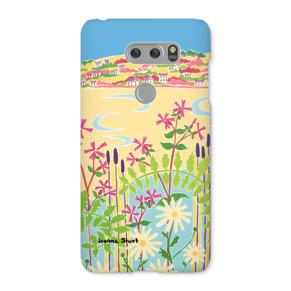 Snap Art Phone Case. Camel Estuary, Rock, Padstow. Artist Joanne Short. Cornwall Art Gallery