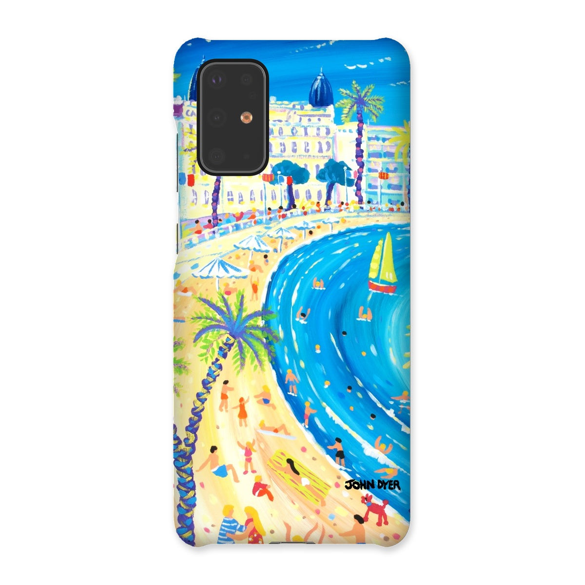 Snap Art Phone Case. Cannes, South of France. Artist John Dyer. Cornwall Art Gallery
