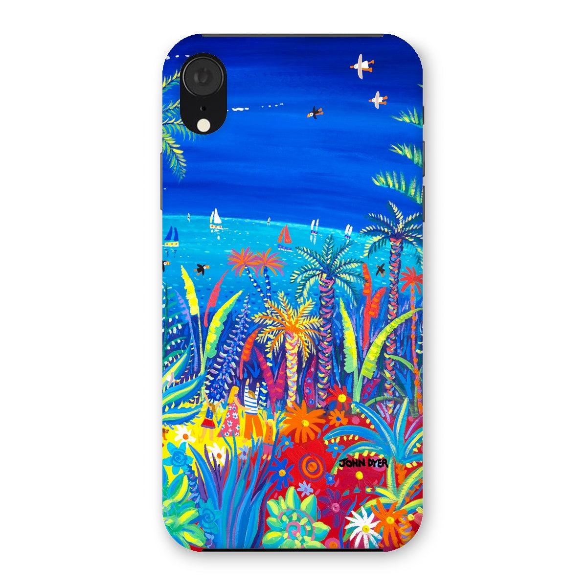 Snap Art Phone Case. Tresco Abbey Gardens. Artist John Dyer. Cornwall Art Gallery