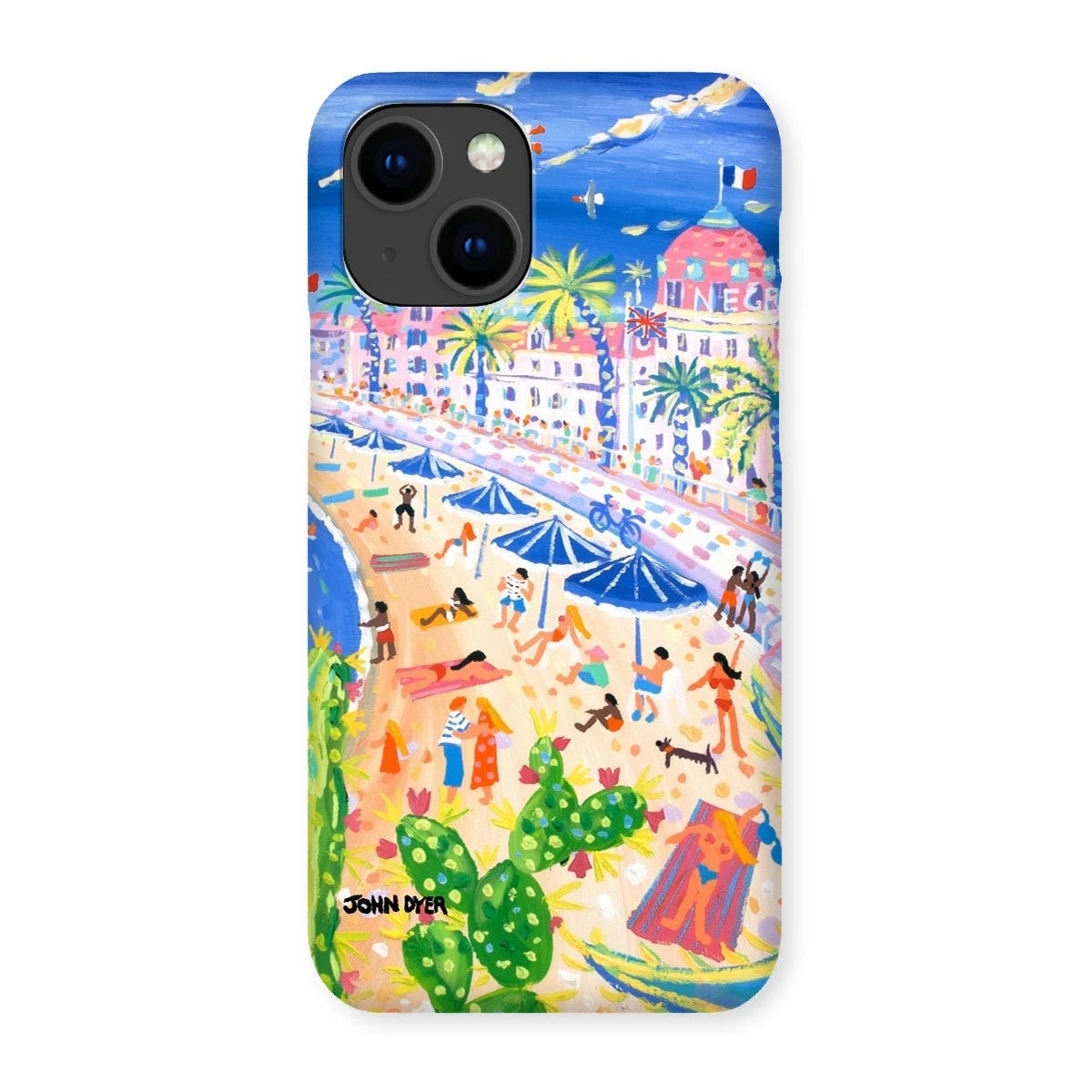 Snap Art Phone Case. Nice, South of France. Artist John Dyer. French Art Gallery John Dyer