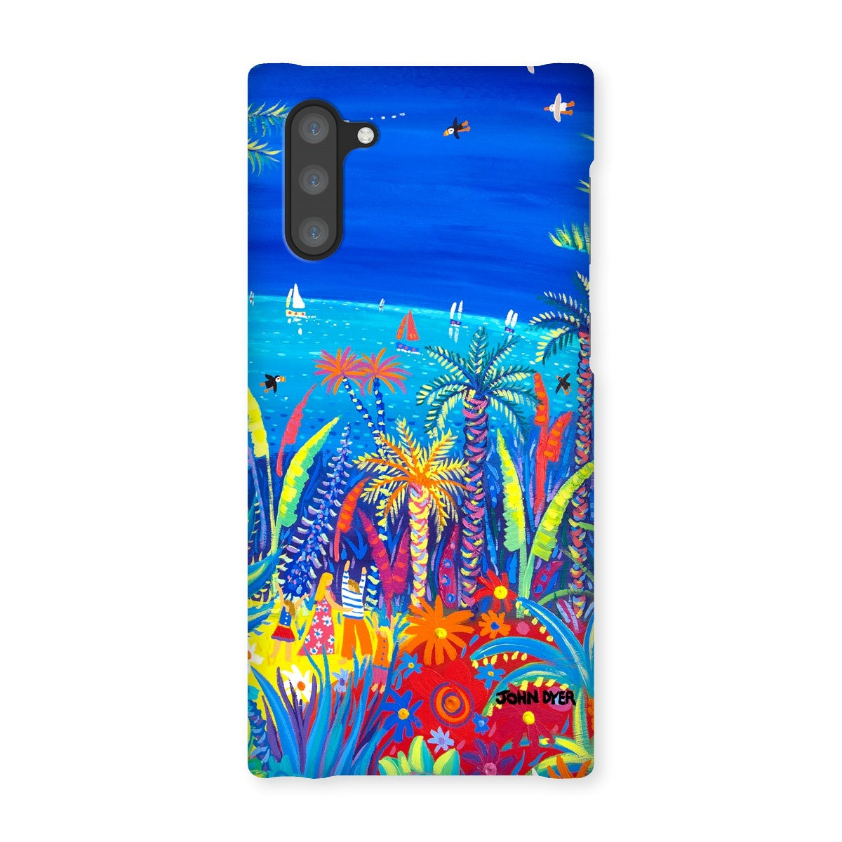 Snap Art Phone Case. Tresco Abbey Gardens. Artist John Dyer. Cornwall Art Gallery