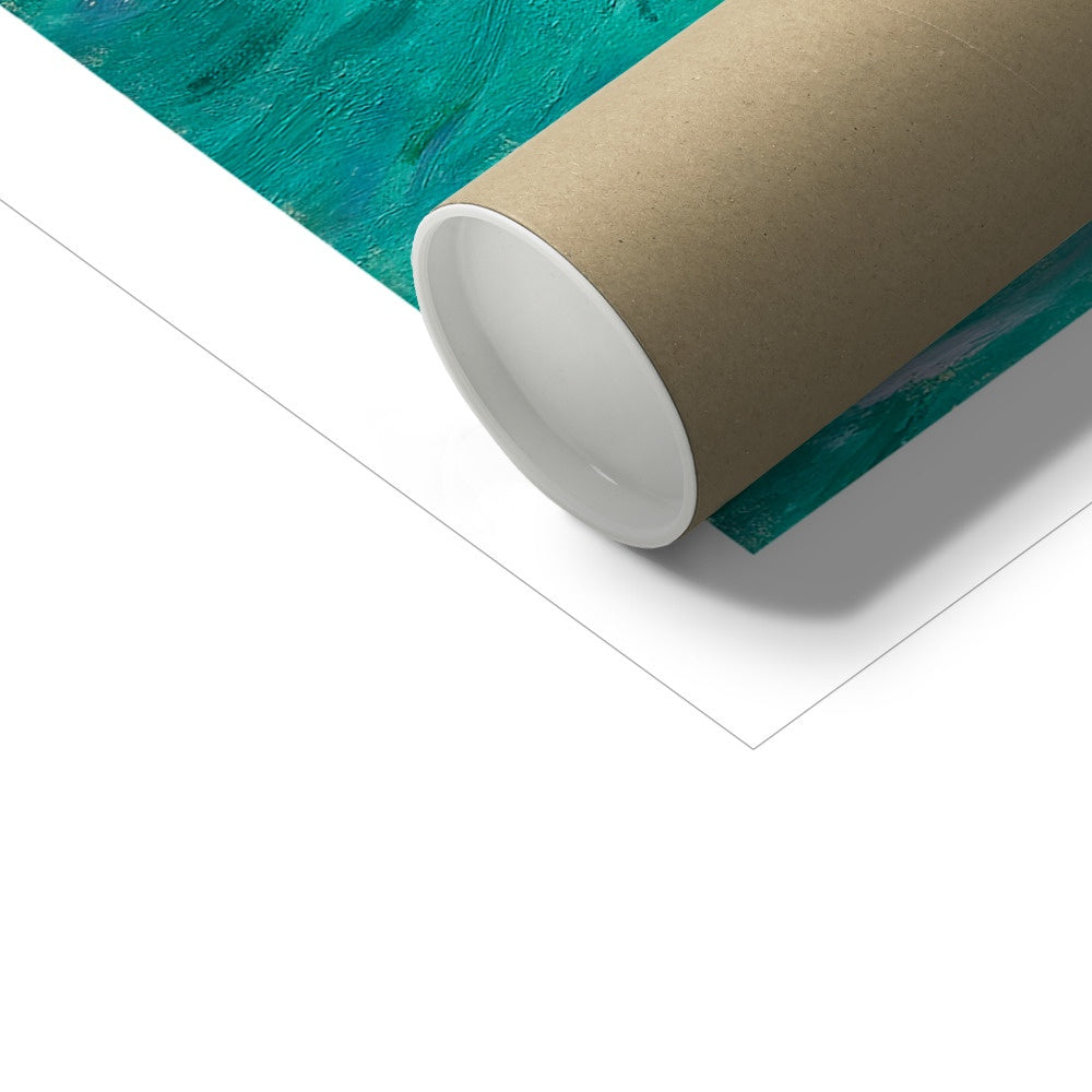 'The Beach and the Falaise d'Amont' by Claude Monet. Open Edition Fine Art Print. Historic Art