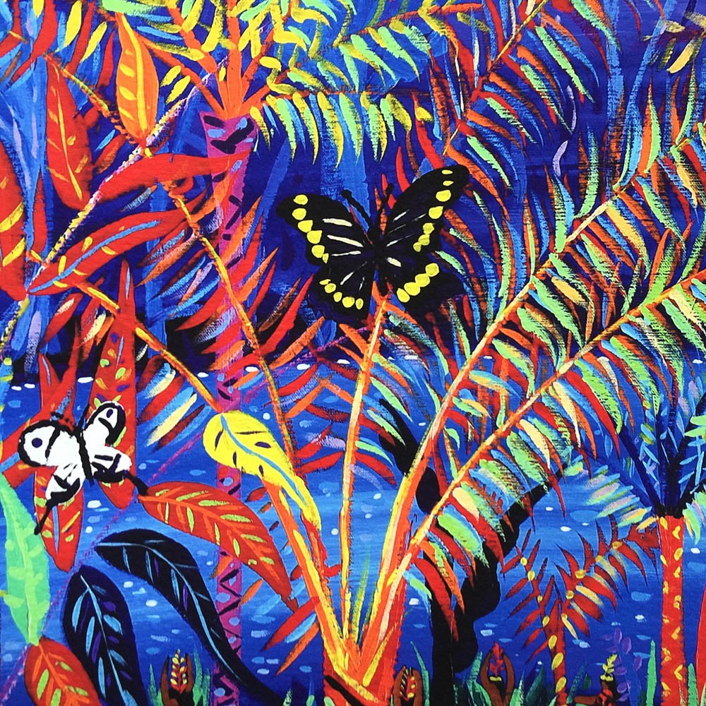 Limited edition rainforest environmental print by artist John Dyer. 'Kênê. At one with Nature. Amazon Rainforest'. John Dyer