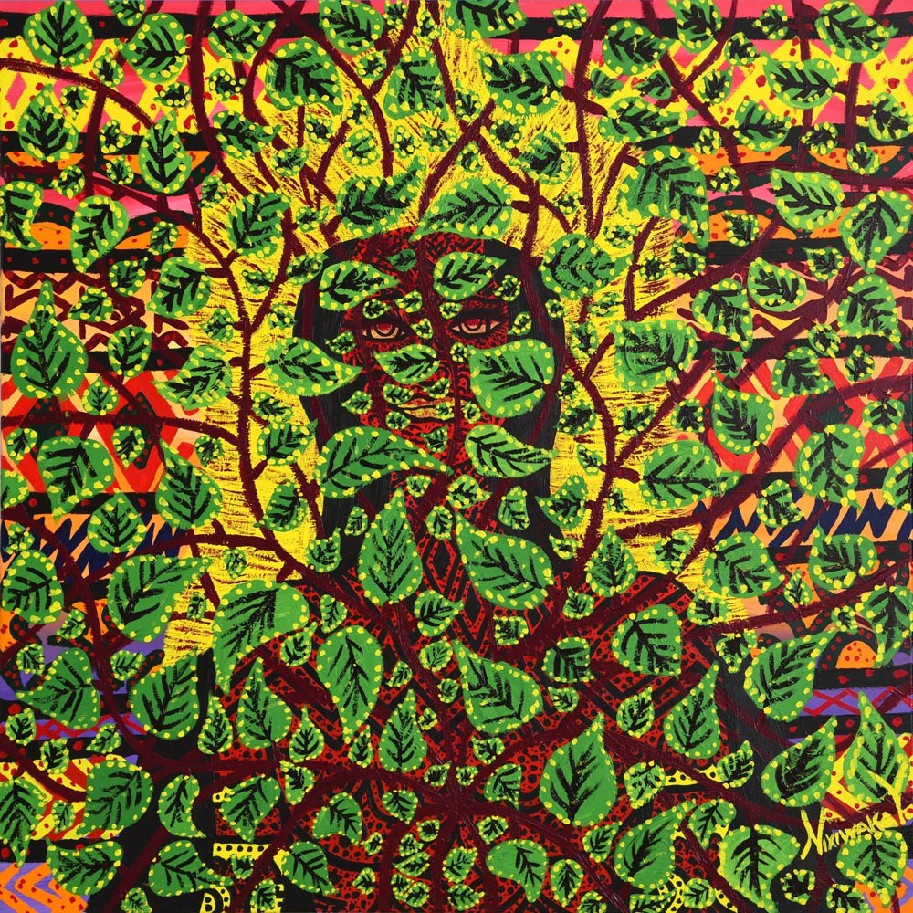 Nixiwaka Yawanawá Painting. Kênê - Body Painting. Amazon Rainforest Spirits