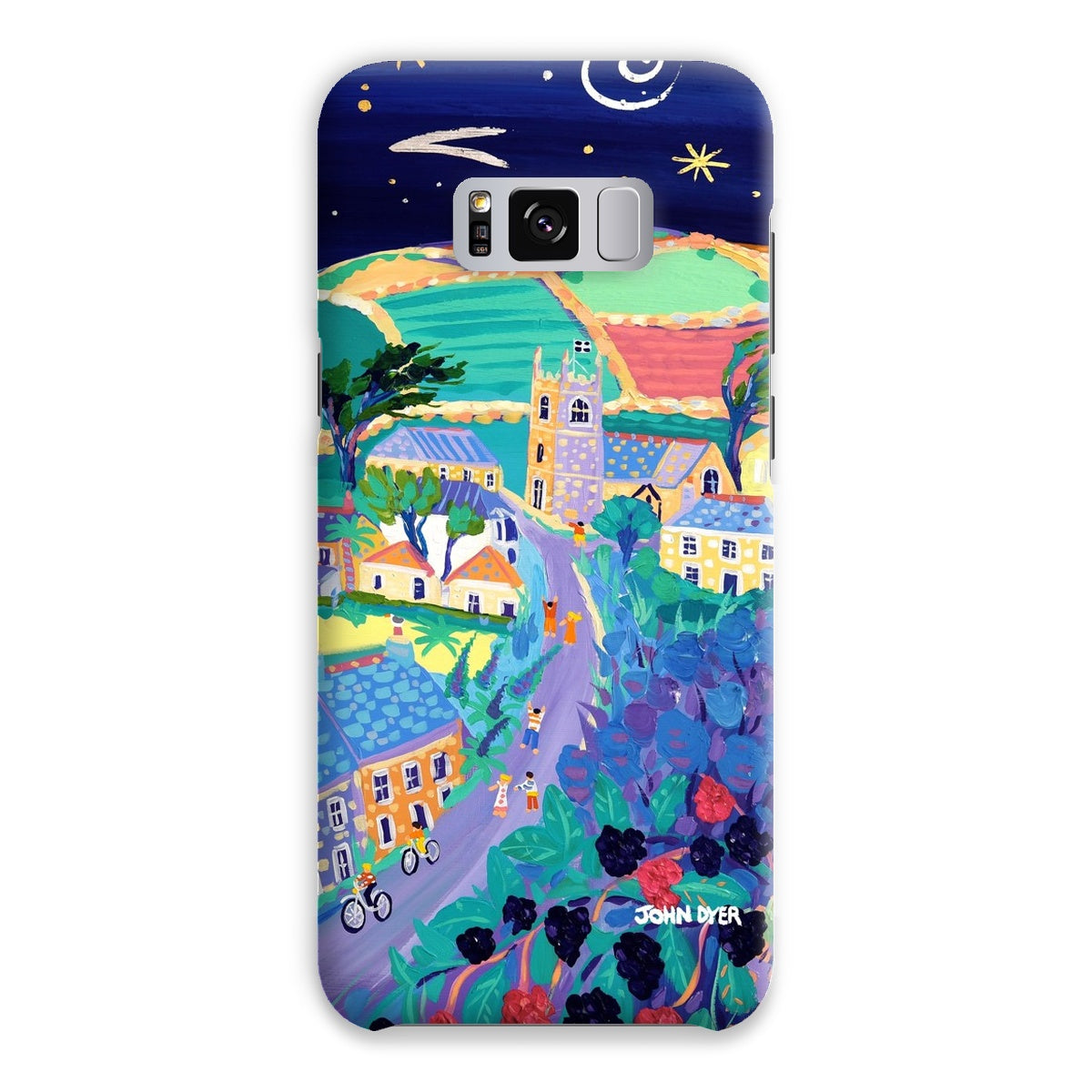 Snap Art iPhone Case. Zennor. Artist John Dyer. Cornwall Art Gallery