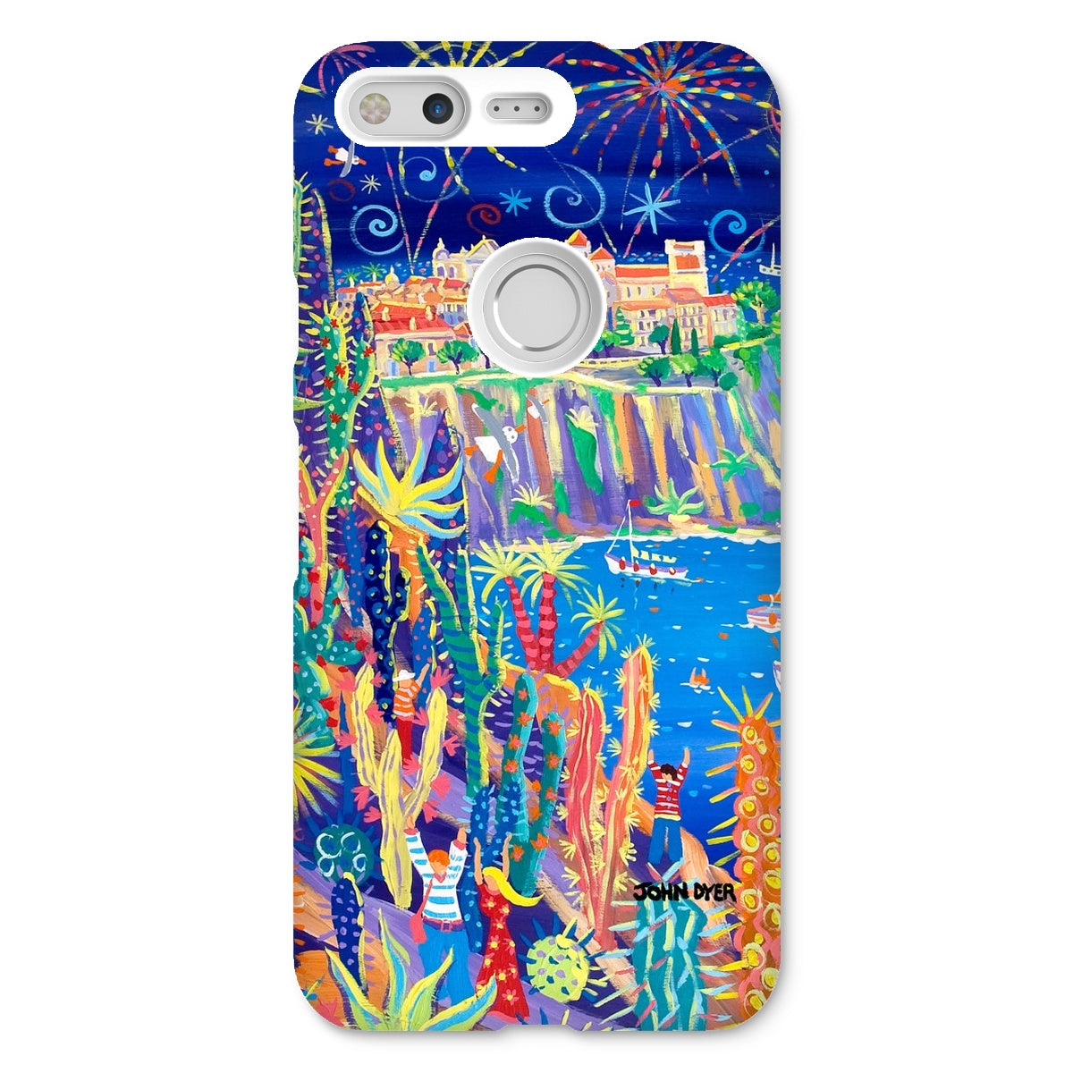 Snap Art Phone Case. Jardin Exotiques, Monaco. Artist John Dyer. Cornwall Art Gallery