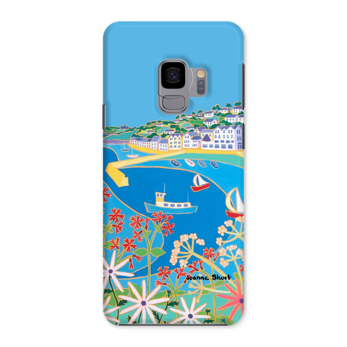 Snap Art Phone Case. St Mawes. Artist Joanne Short. Cornwall Art Gallery