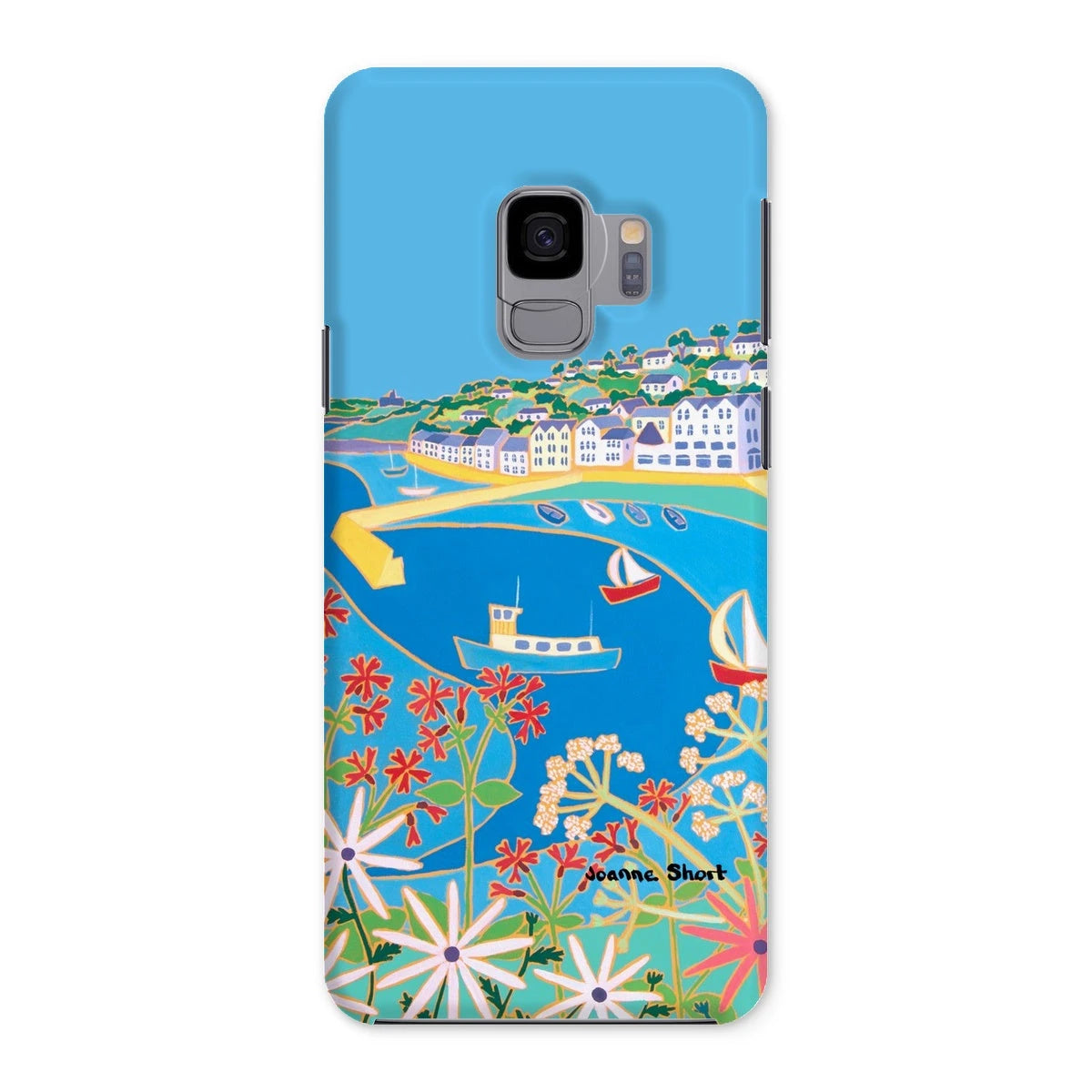 Snap Art Phone Case. St Mawes. Artist Joanne Short. Cornwall Art Gallery Joanne Short