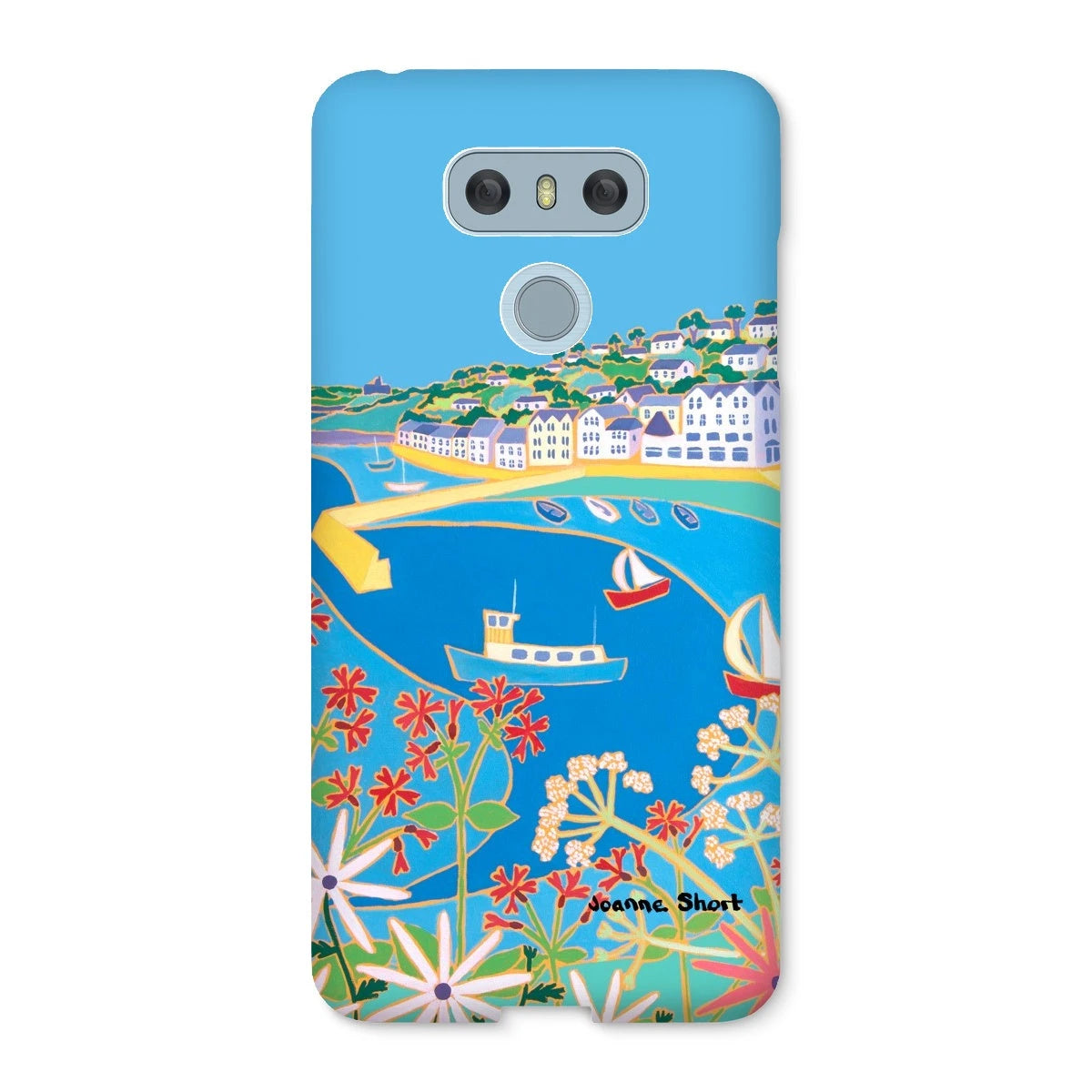 Snap Art Phone Case. St Mawes. Artist Joanne Short. Cornwall Art Gallery Joanne Short