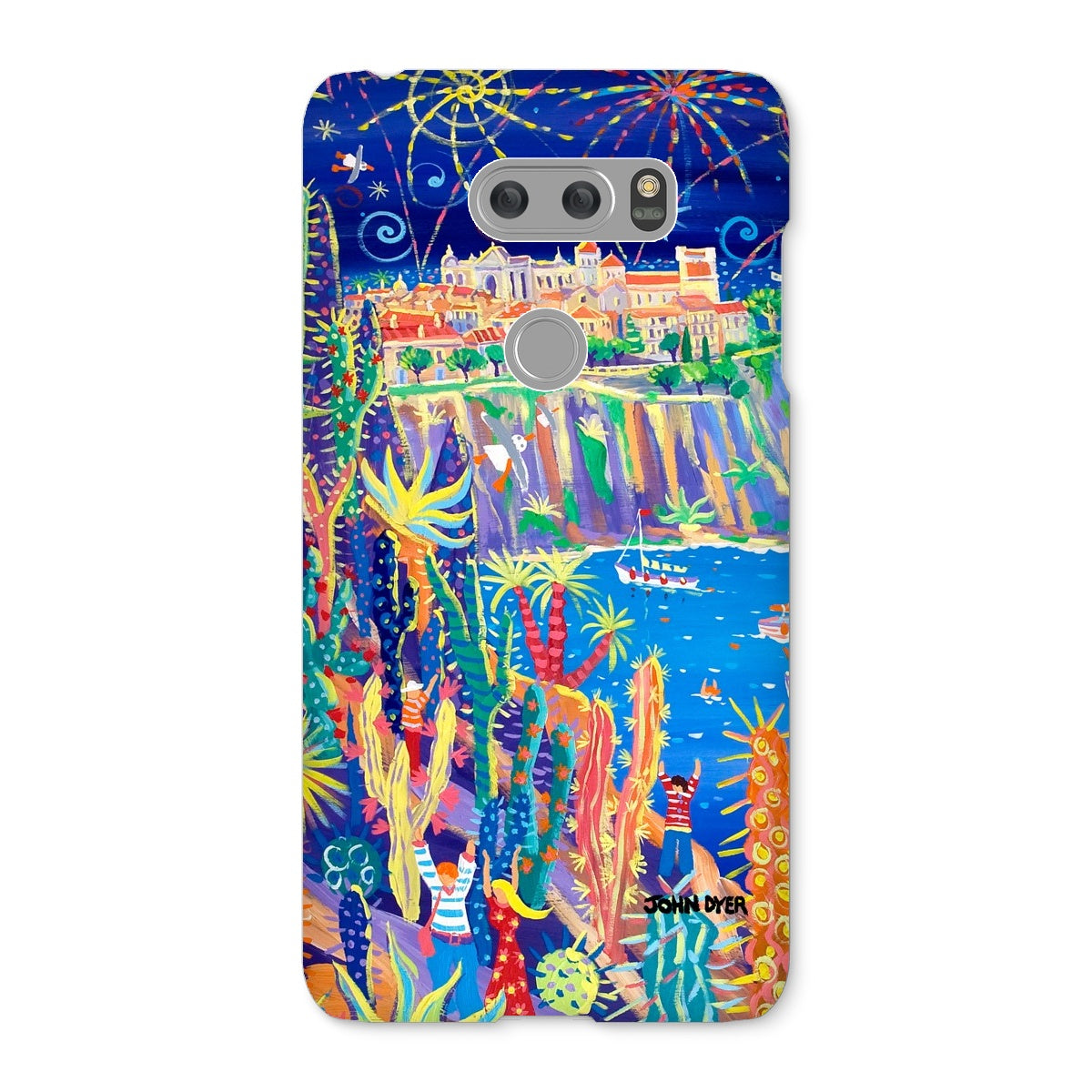 Snap Art Phone Case. Jardin Exotiques, Monaco. Artist John Dyer. Cornwall Art Gallery