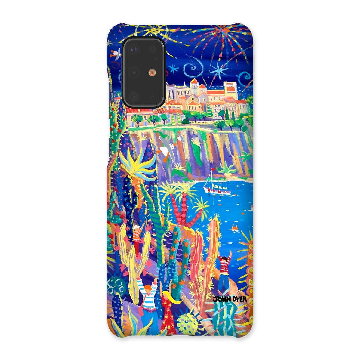 Snap Art Phone Case. Jardin Exotiques, Monaco. Artist John Dyer. Cornwall Art Gallery