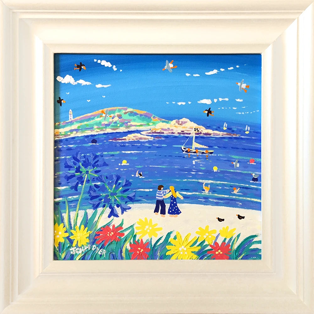 John Dyer Painting. August on Tresco John Dyer