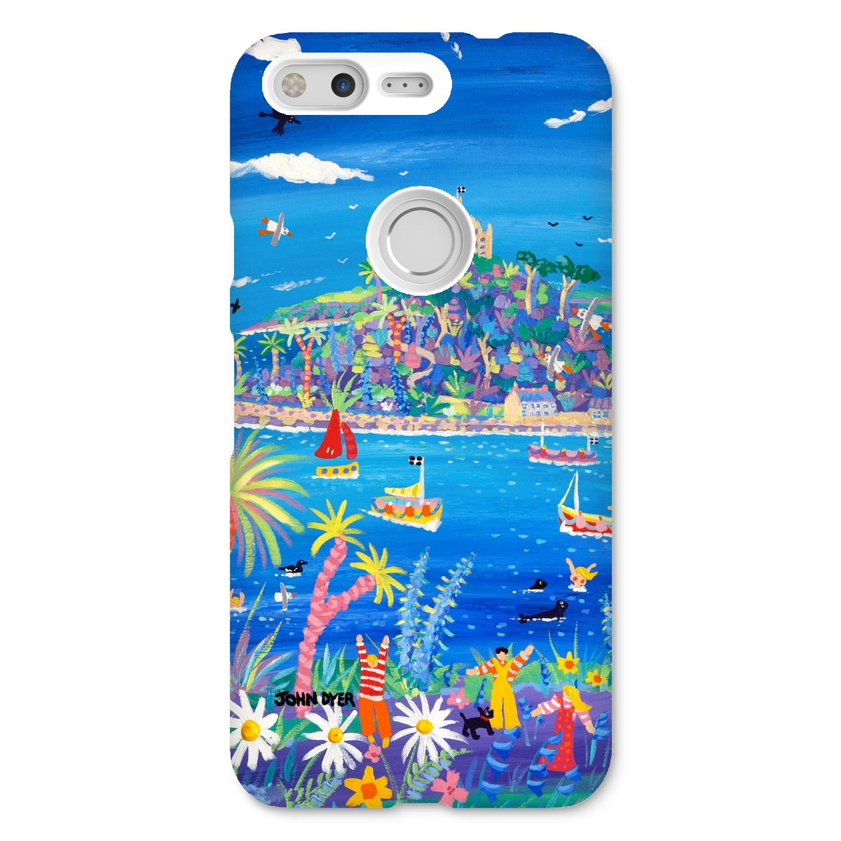 Snap Art Phone Case. St Michael's Mount. Artist John Dyer. Cornwall Art Gallery
