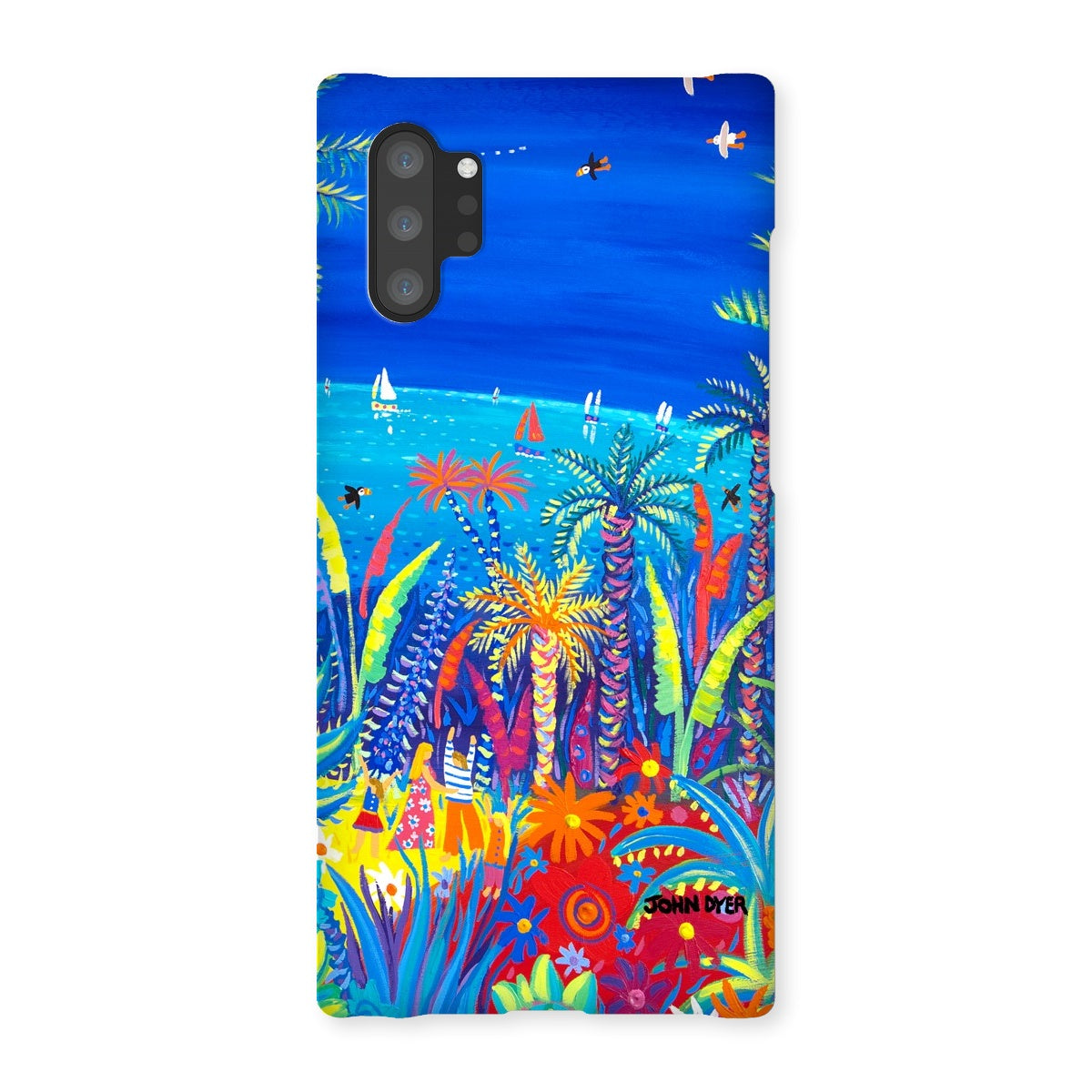 Snap Art Phone Case. Tresco Abbey Gardens. Artist John Dyer. Cornwall Art Gallery