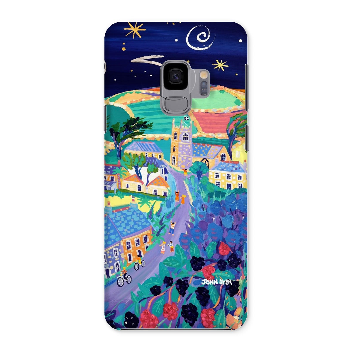 Snap Art iPhone Case. Zennor. Artist John Dyer. Cornwall Art Gallery