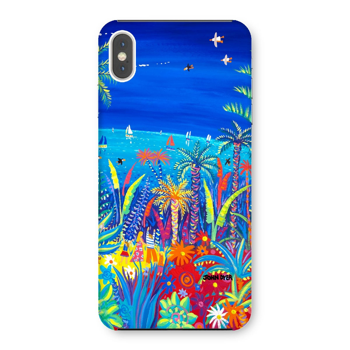 Snap Art Phone Case. Tresco Abbey Gardens. Artist John Dyer. Cornwall Art Gallery