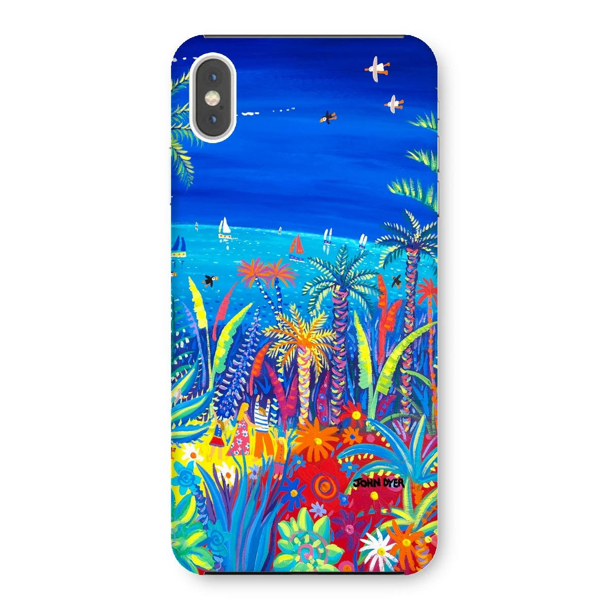 Snap Art Phone Case. Tresco Abbey Gardens. Artist John Dyer. Cornwall Art Gallery John Dyer