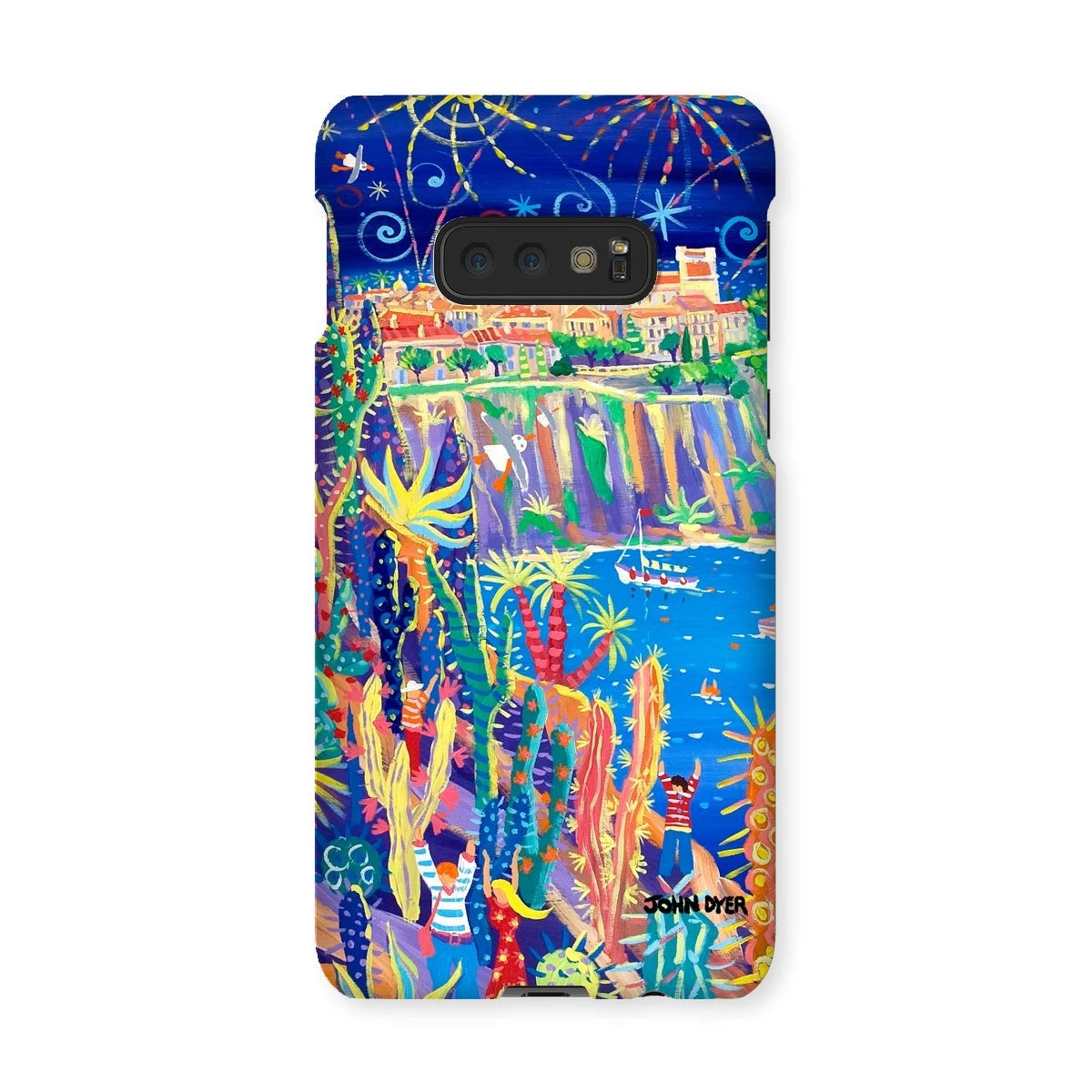 Snap Art Phone Case. Jardin Exotiques, Monaco. Artist John Dyer. Cornwall Art Gallery John Dyer