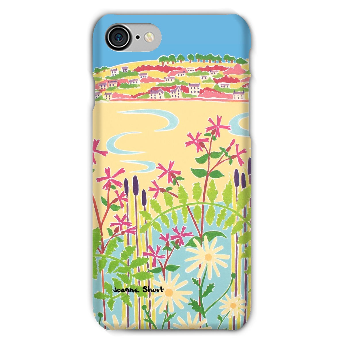 Snap Art Phone Case. Camel Estuary, Rock, Padstow. Artist Joanne Short. Cornwall Art Gallery