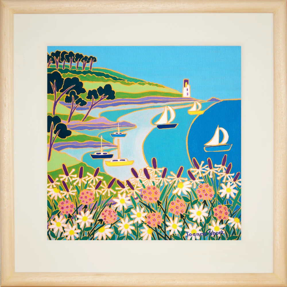 Joanne Short Painting. Summer Sailing, St Anthony Head Joanne Short
