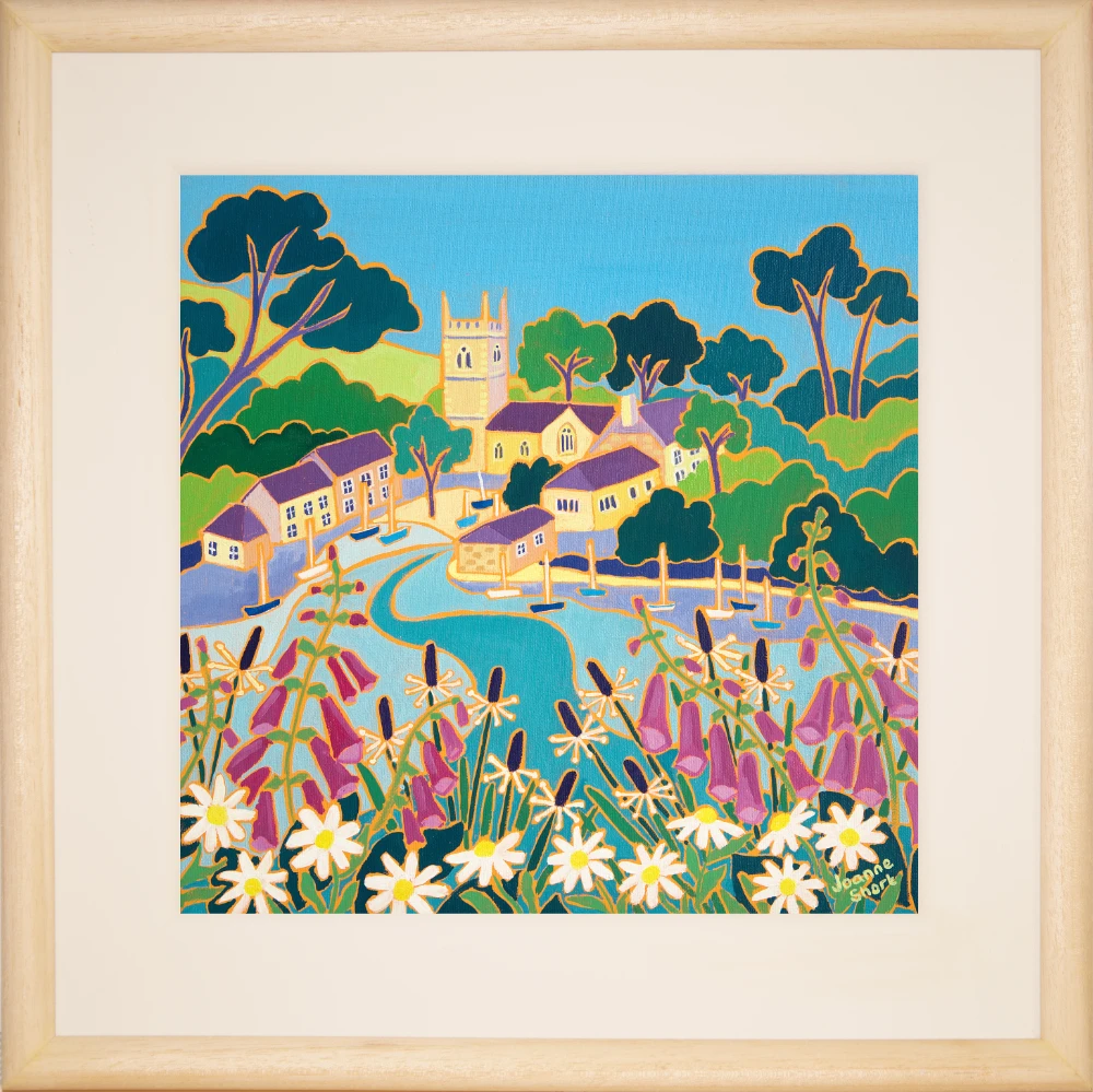 Joanne Short Painting. Floating on a Rising Tide, St Anthony-in-Meneage Joanne Short