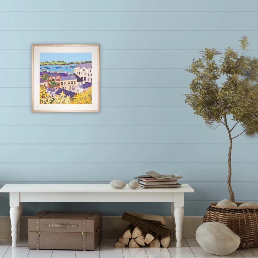 Original Painting by Joanne Short. View to the Sea, Falmouth Joanne Short