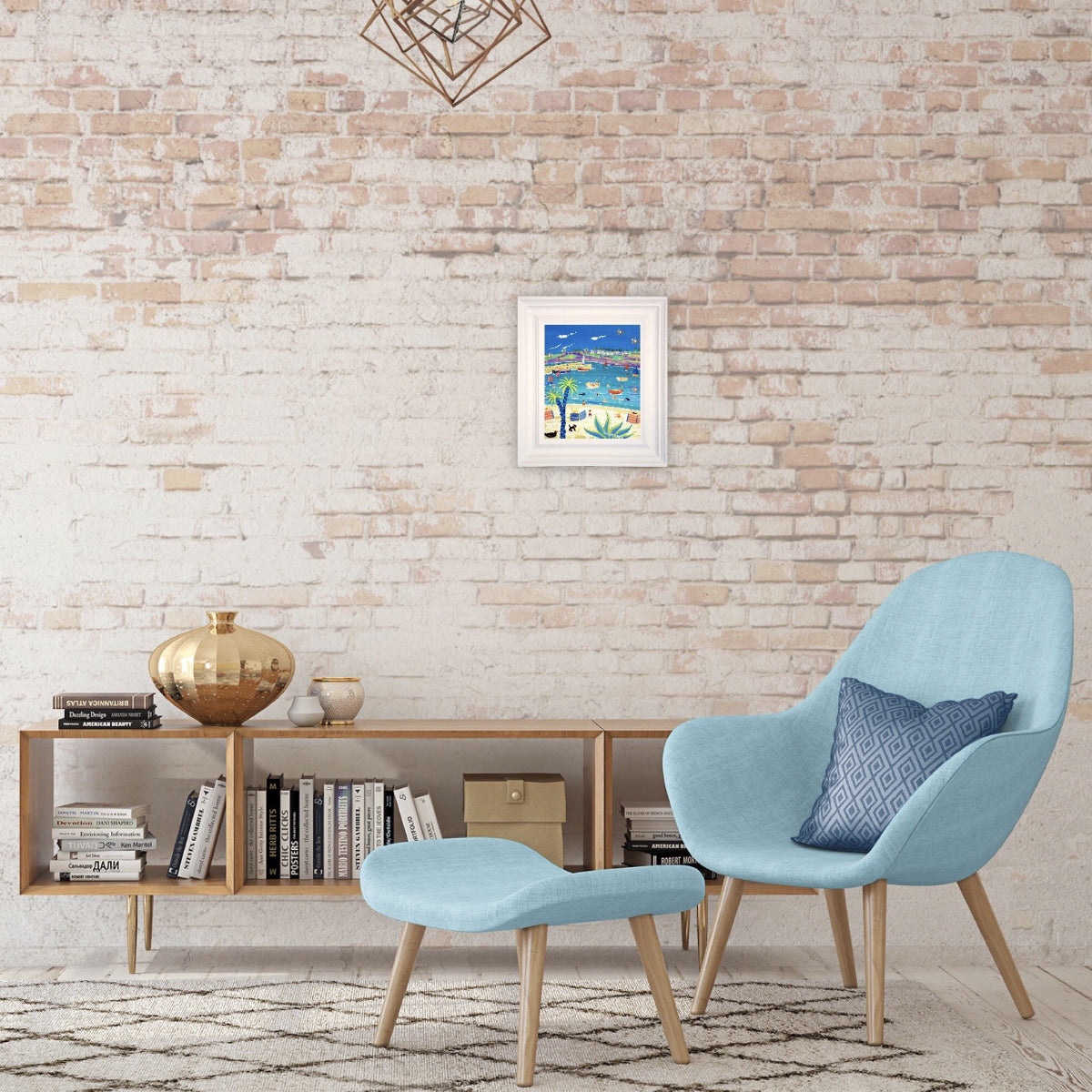 John Dyer Painting. Incoming Tide, St Ives