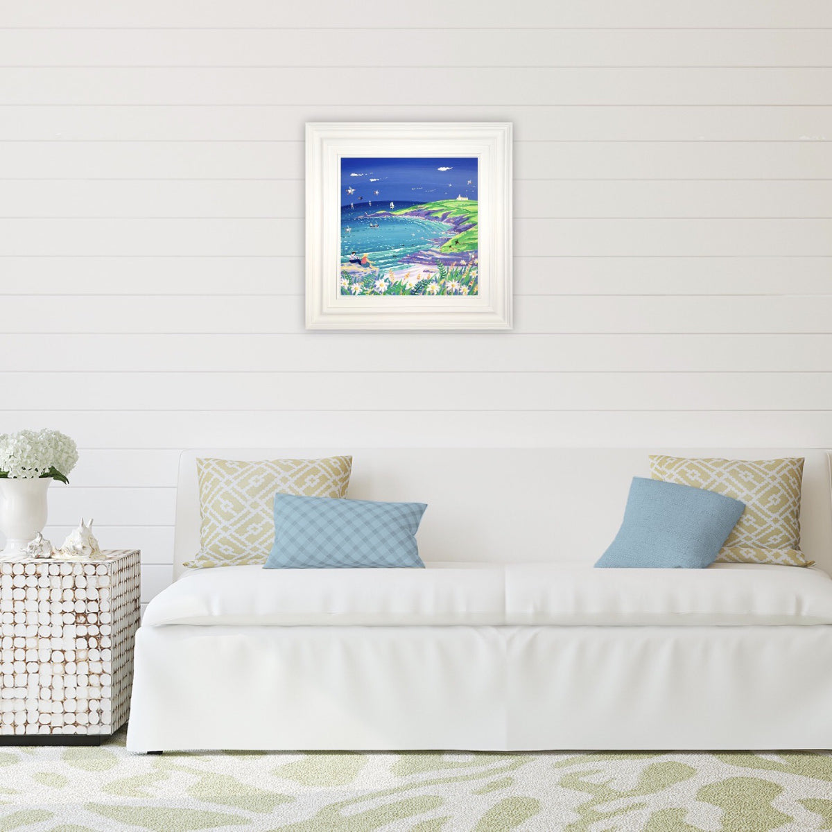 John Dyer Painting. The Sound of the Sea, Housel Bay