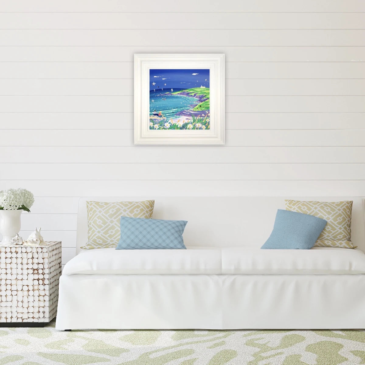 John Dyer Painting. The Sound of the Sea, Housel Bay John Dyer