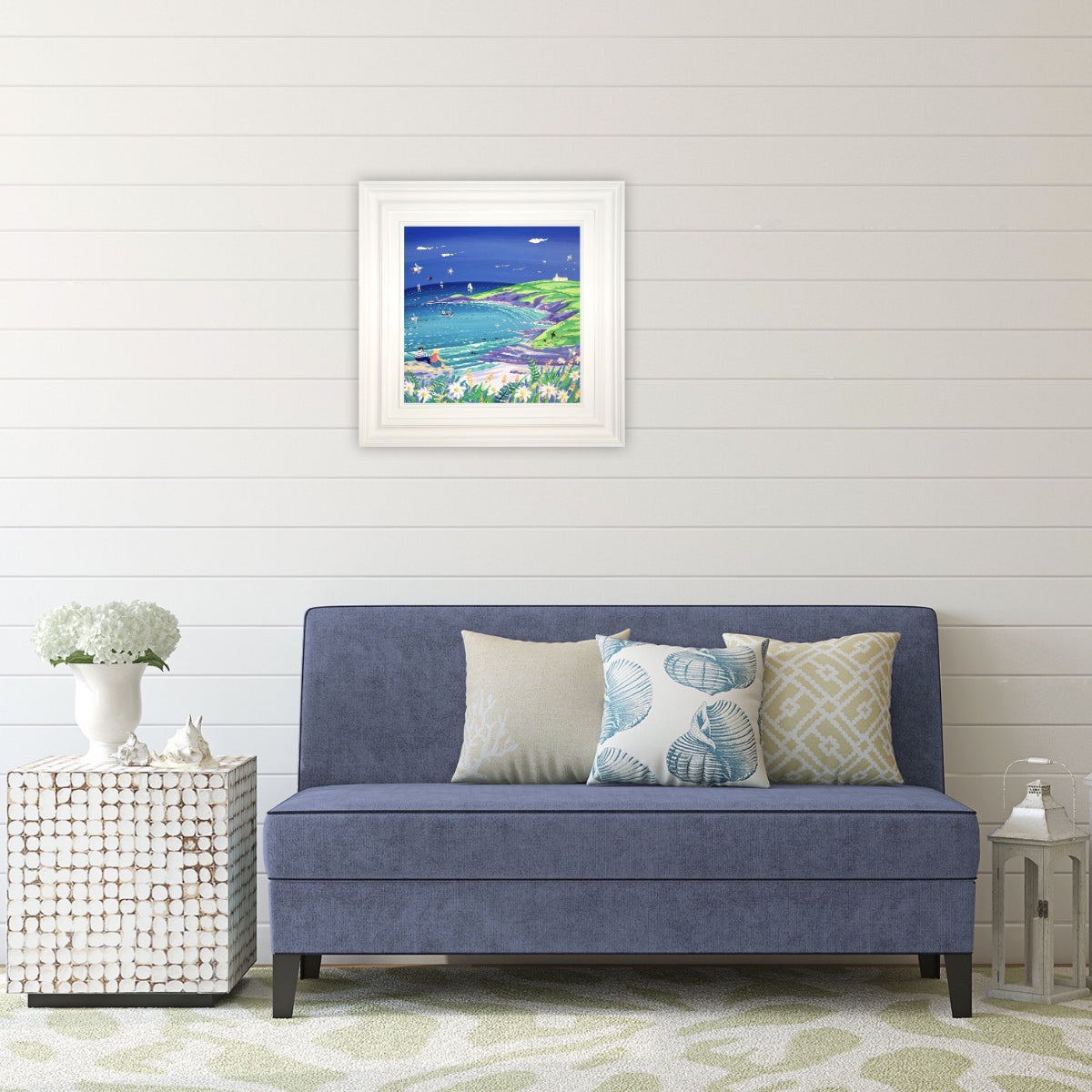 John Dyer Painting. The Sound of the Sea, Housel Bay