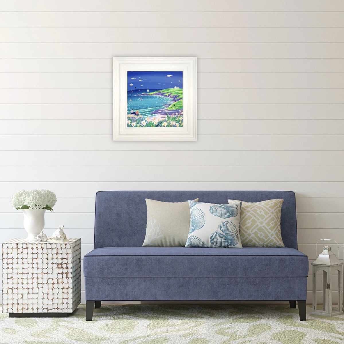 John Dyer Painting. The Sound of the Sea, Housel Bay John Dyer