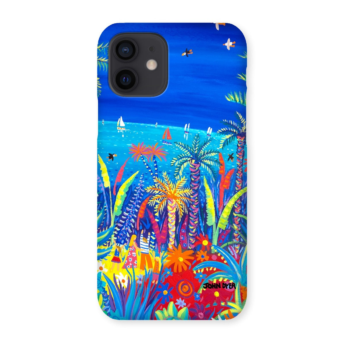 Snap Art Phone Case. Tresco Abbey Gardens. Artist John Dyer. Cornwall Art Gallery
