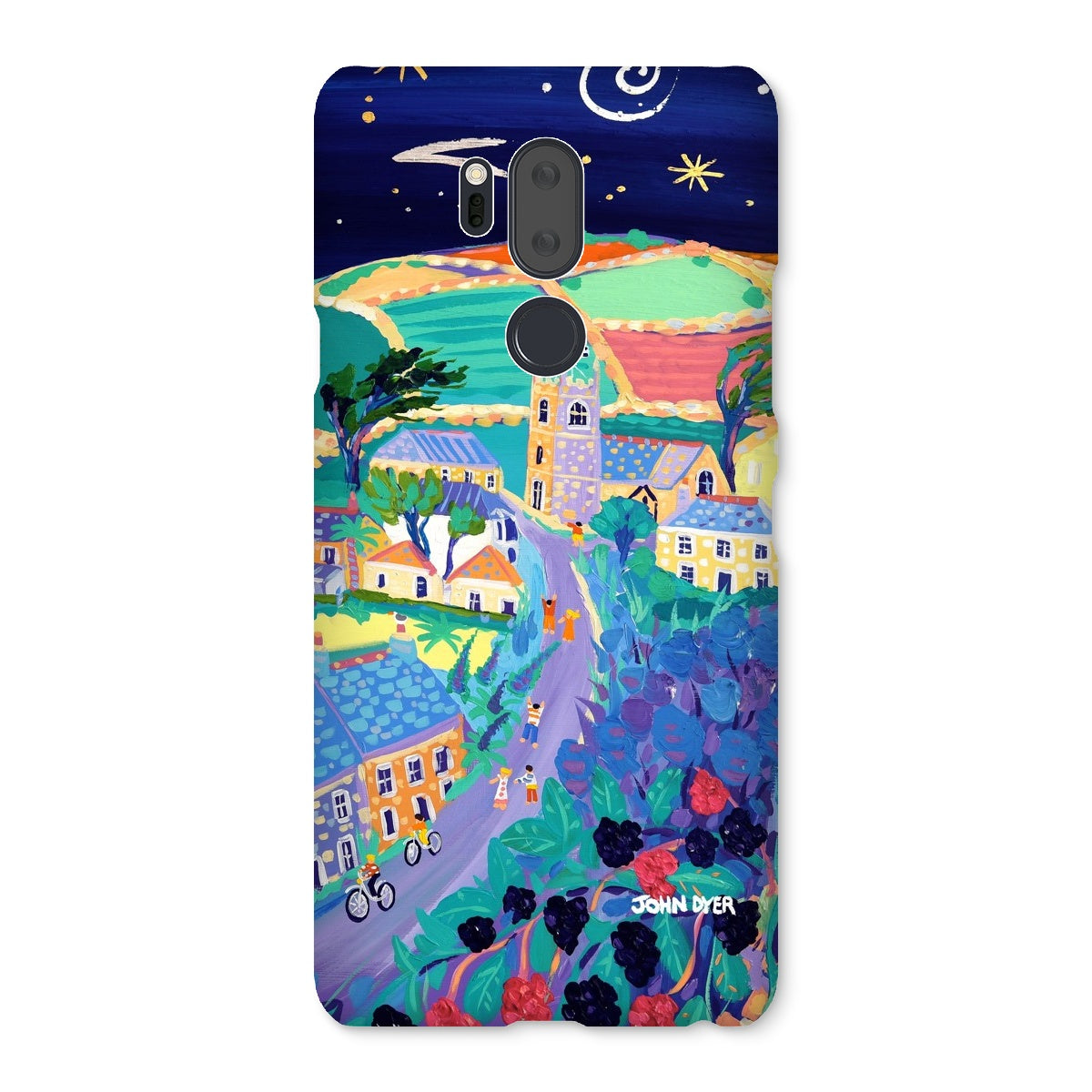 Snap Art iPhone Case. Zennor. Artist John Dyer. Cornwall Art Gallery