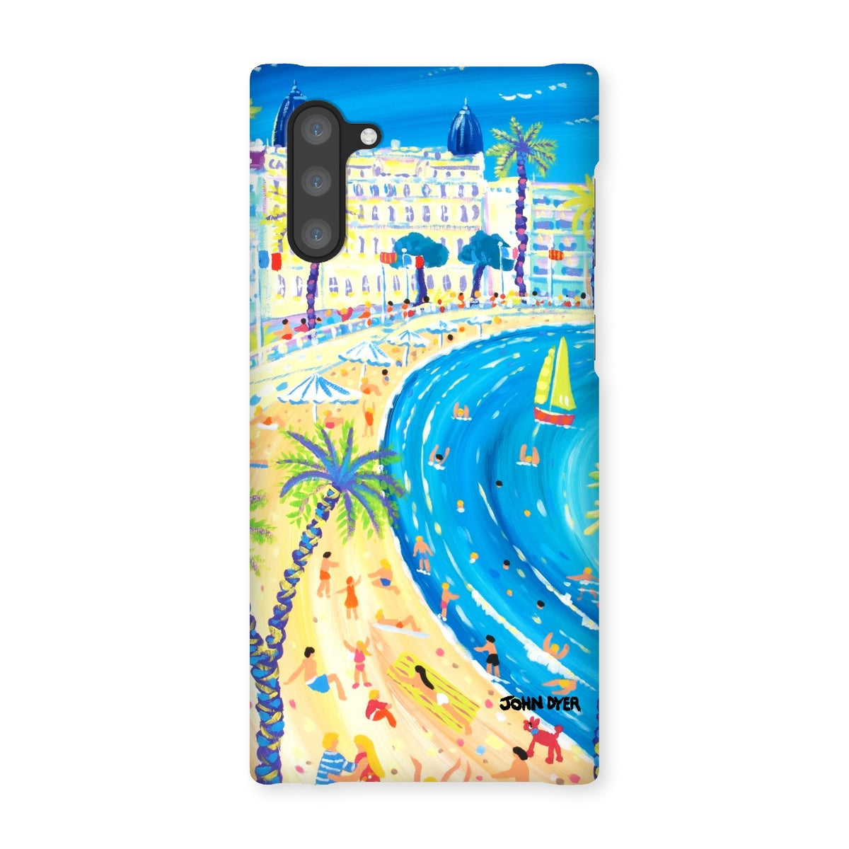 Snap Art Phone Case. Cannes, South of France. Artist John Dyer. Cornwall Art Gallery