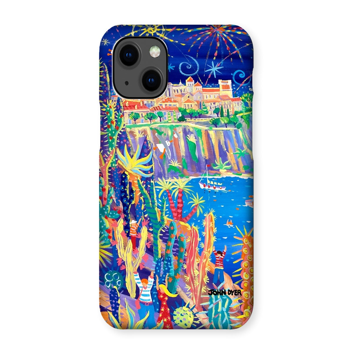Snap Art Phone Case. Jardin Exotiques, Monaco. Artist John Dyer. Cornwall Art Gallery