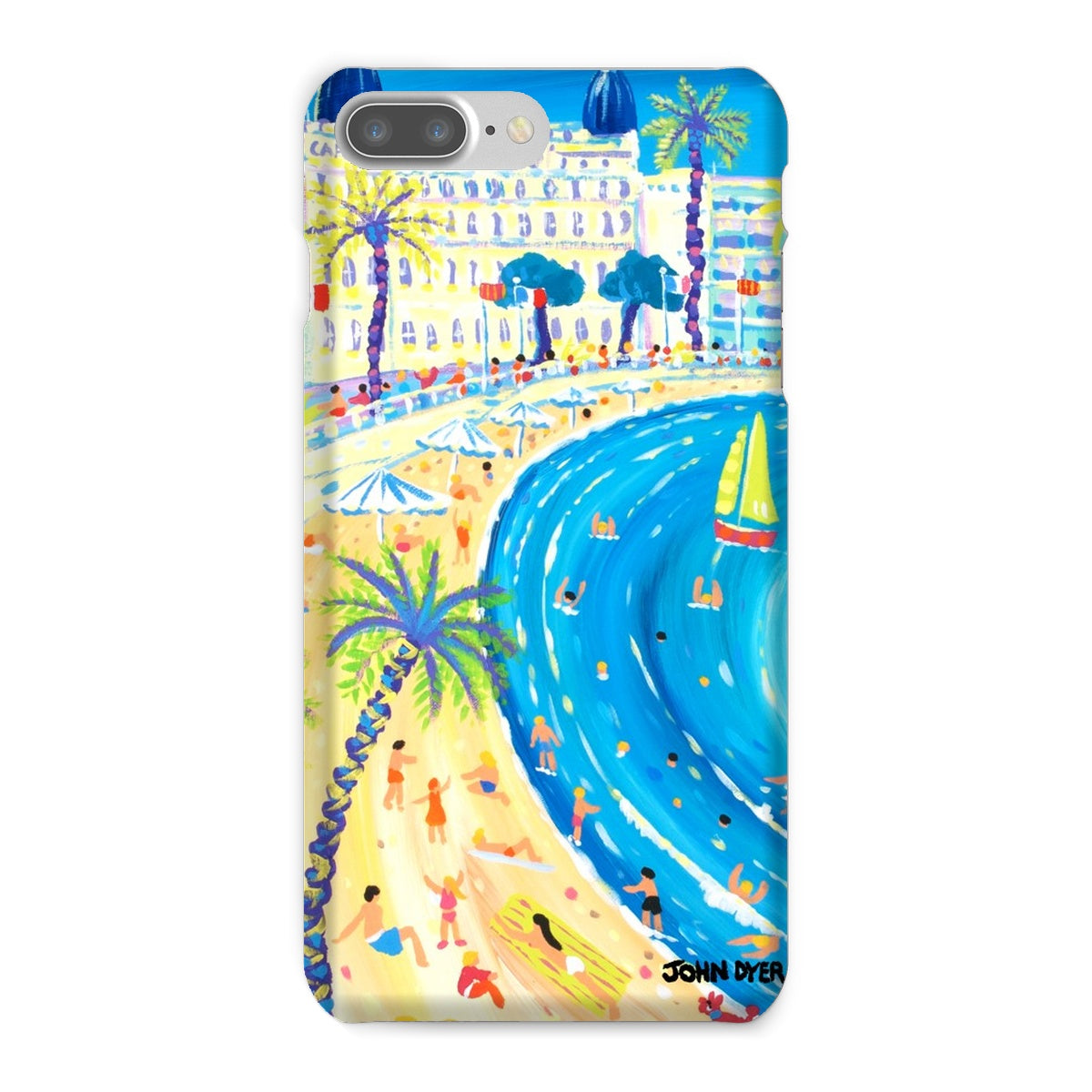 Snap Art Phone Case. Cannes, South of France. Artist John Dyer. Cornwall Art Gallery