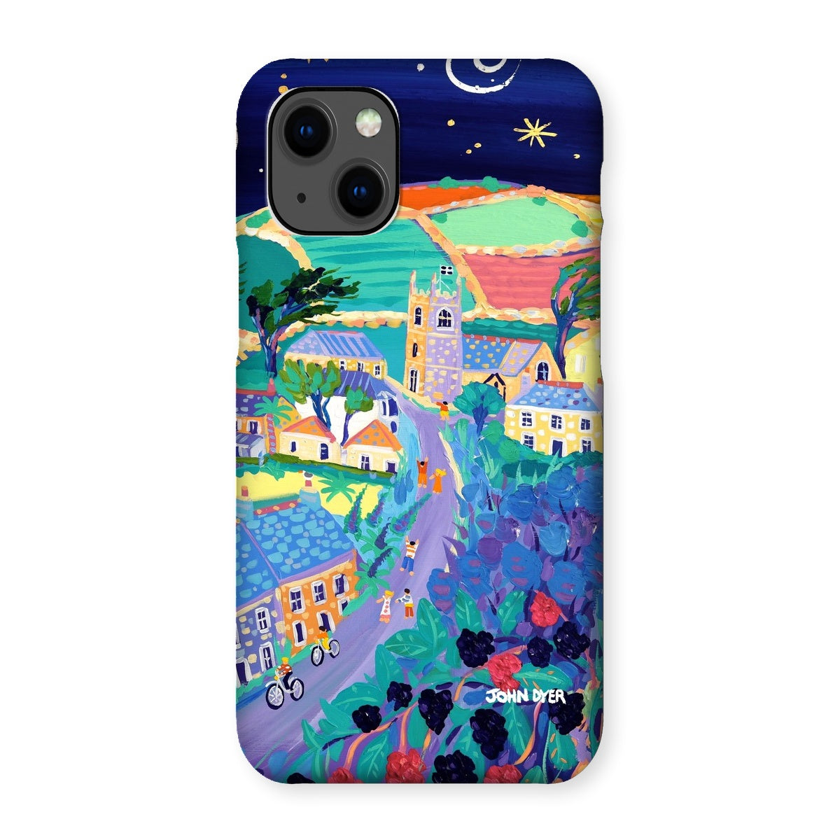 Snap Art iPhone Case. Zennor. Artist John Dyer. Cornwall Art Gallery