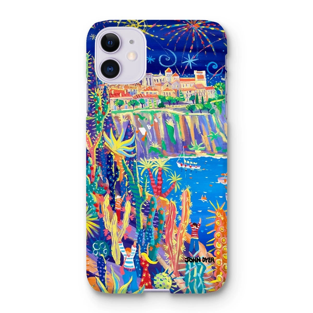 Snap Art Phone Case. Jardin Exotiques, Monaco. Artist John Dyer. Cornwall Art Gallery John Dyer