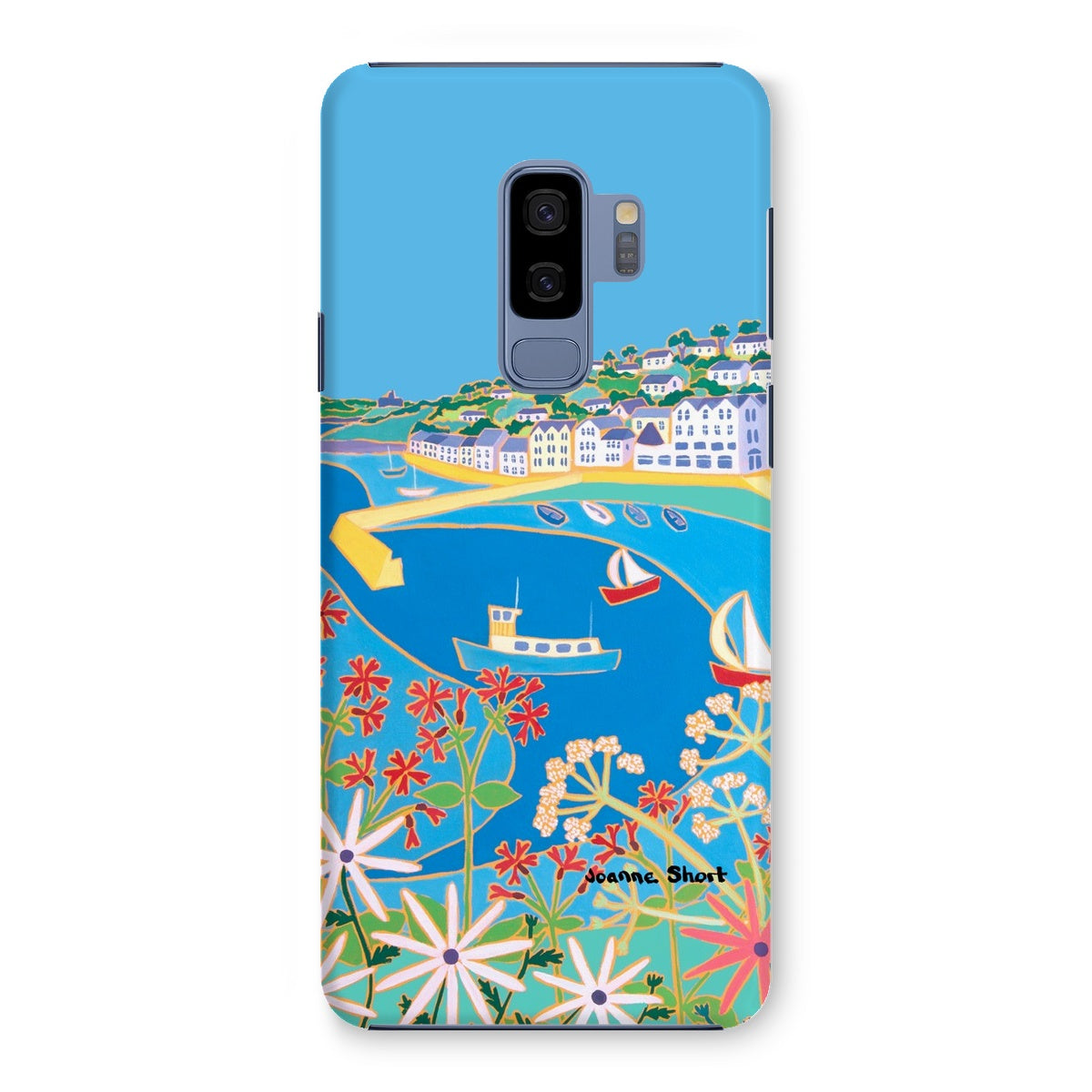 Snap Art Phone Case. St Mawes. Artist Joanne Short. Cornwall Art Gallery
