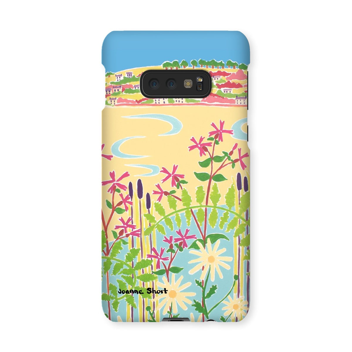 Snap Art Phone Case. Camel Estuary, Rock, Padstow. Artist Joanne Short. Cornwall Art Gallery