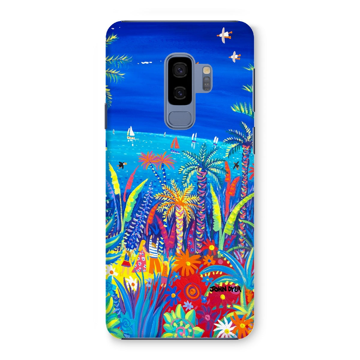 Snap Art Phone Case. Tresco Abbey Gardens. Artist John Dyer. Cornwall Art Gallery