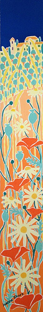 A Slice of Tuscany, Italy. Un Spicchio di Toscana. Original Painting by Joanne Short Joanne Short