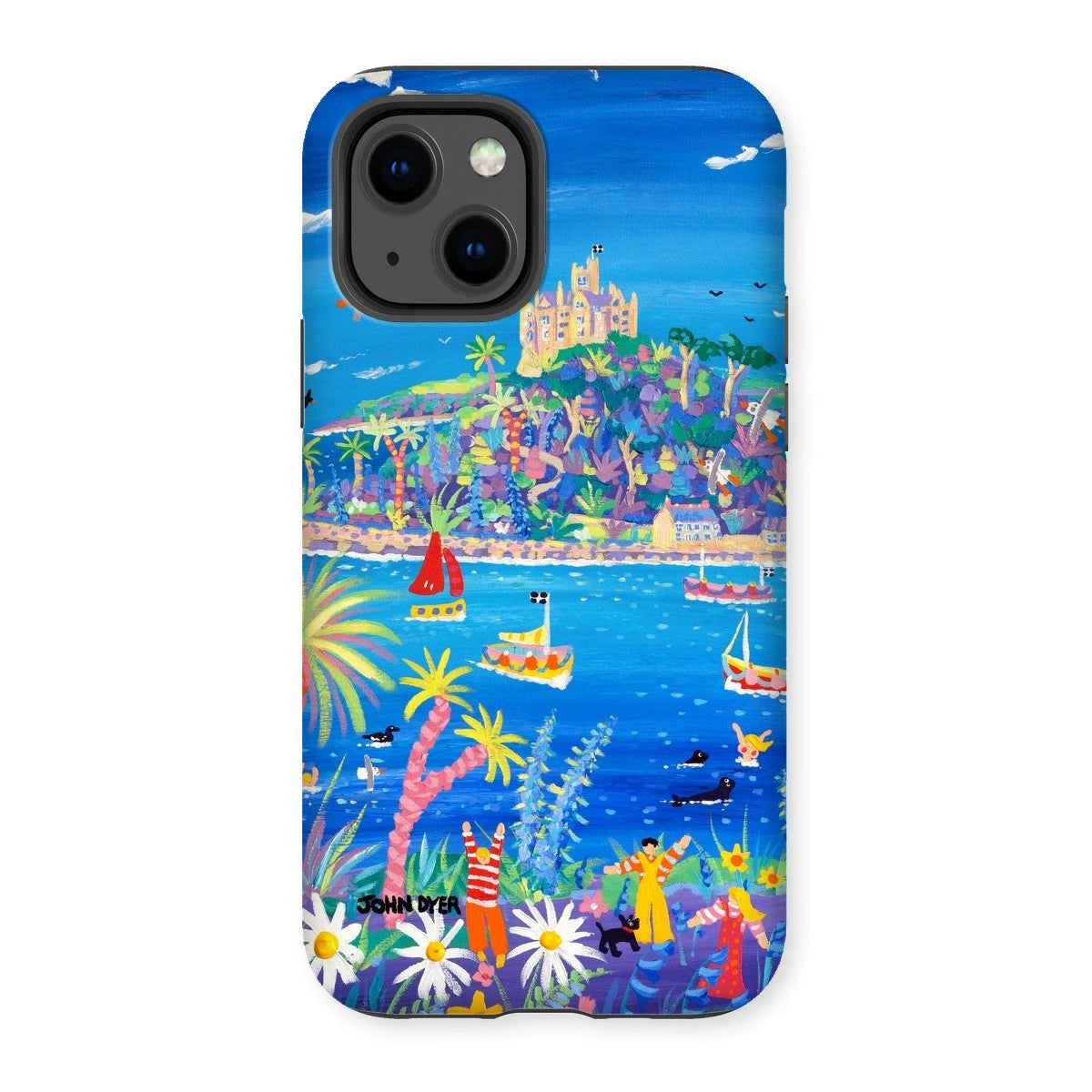Tough Art Phone Case. St Michael's Mount. Artist John Dyer. Cornwall Art Gallery John Dyer