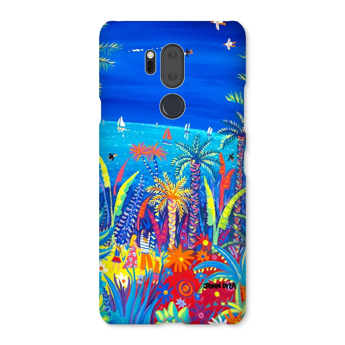 Snap Art Phone Case. Tresco Abbey Gardens. Artist John Dyer. Cornwall Art Gallery John Dyer