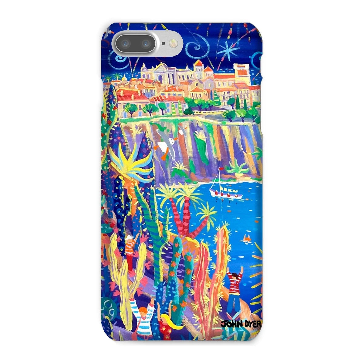 Snap Art Phone Case. Jardin Exotiques, Monaco. Artist John Dyer. Cornwall Art Gallery John Dyer
