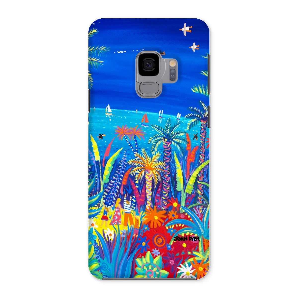 Snap Art Phone Case. Tresco Abbey Gardens. Artist John Dyer. Cornwall Art Gallery John Dyer