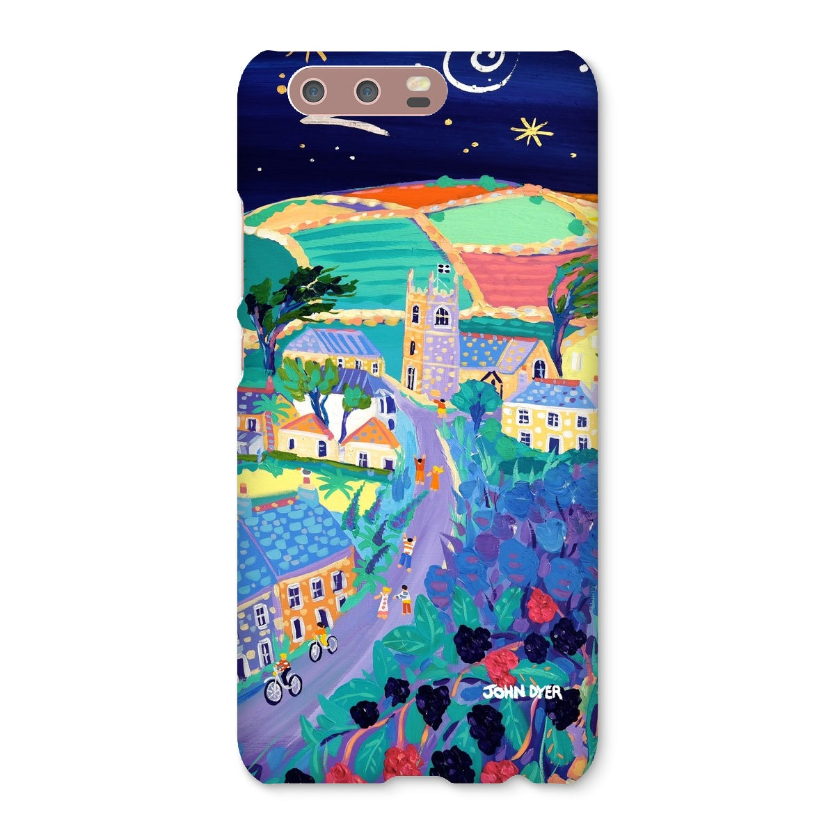 Snap Art iPhone Case. Zennor. Artist John Dyer. Cornwall Art Gallery