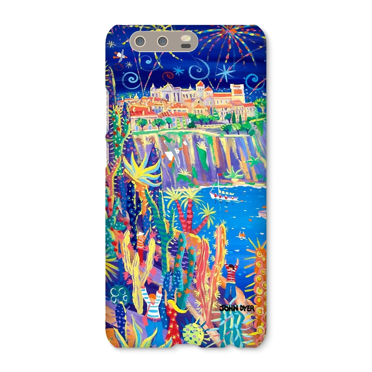 Snap Art Phone Case. Jardin Exotiques, Monaco. Artist John Dyer. Cornwall Art Gallery John Dyer