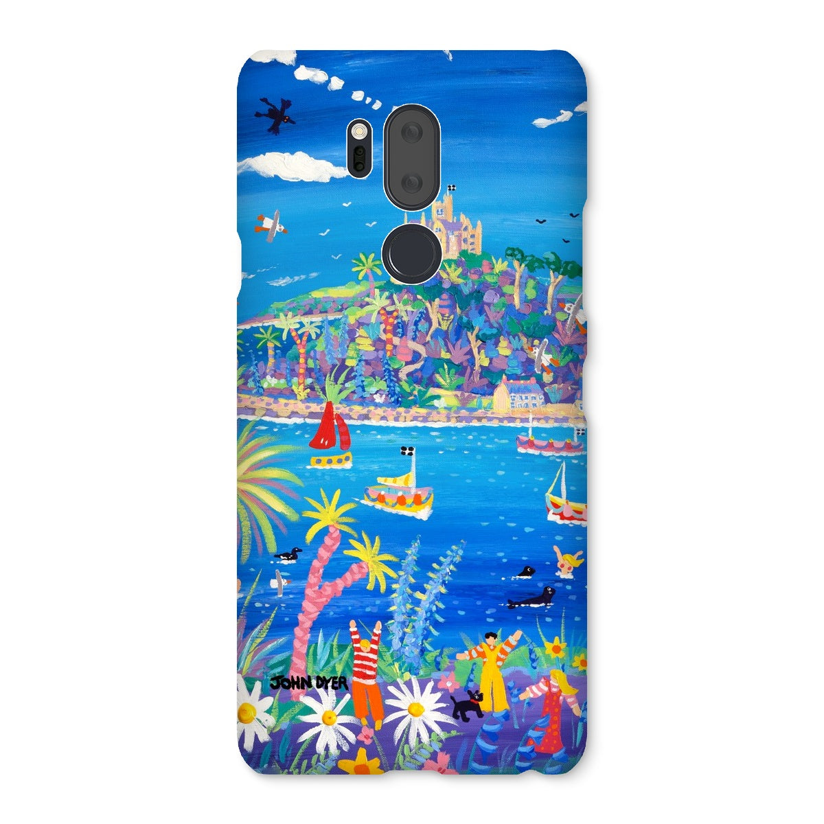 Snap Art Phone Case. St Michael's Mount. Artist John Dyer. Cornwall Art Gallery